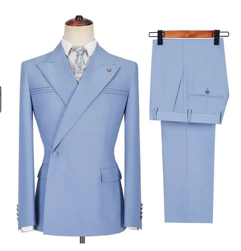 Ensemble de costume pour homme - Men Formal Wear Purple avis et prix