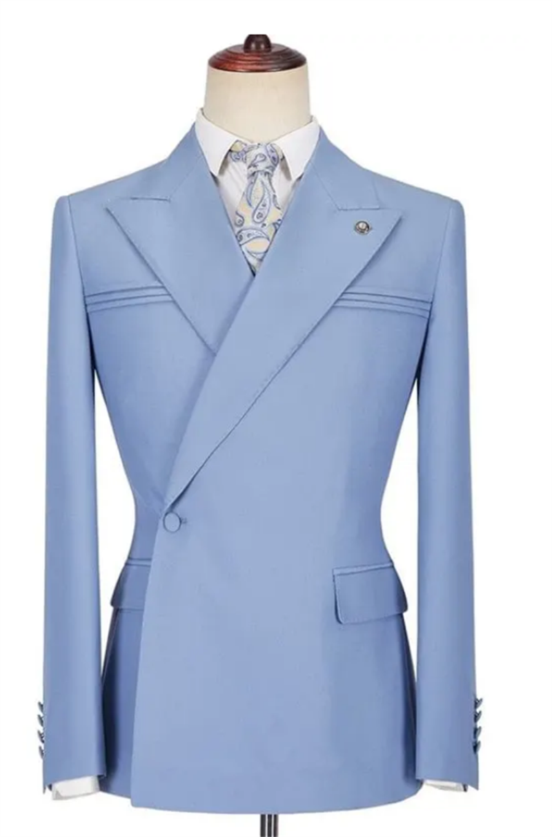 Ensemble de costume pour homme - Men Formal Wear Purple avis et prix