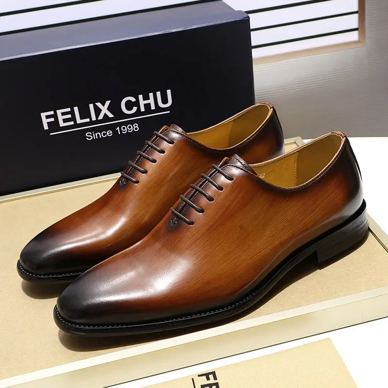 Chaussures Oxford en cuir véri - Men'S Luxury Formal Wear Brands avis et prix