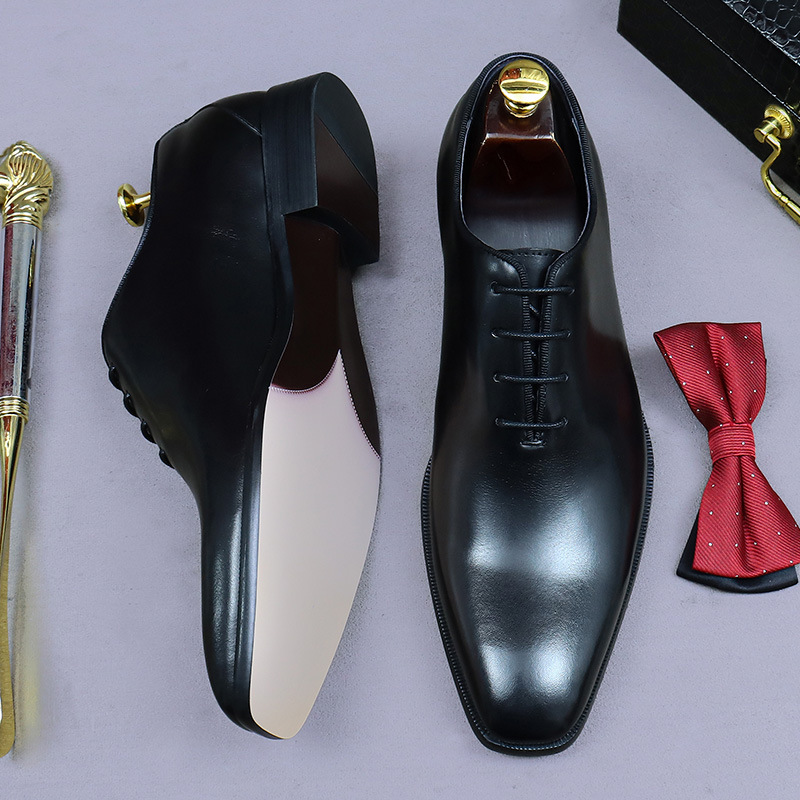 Chaussures Oxford en cuir véri - Men Formal Wear Brown avis et prix