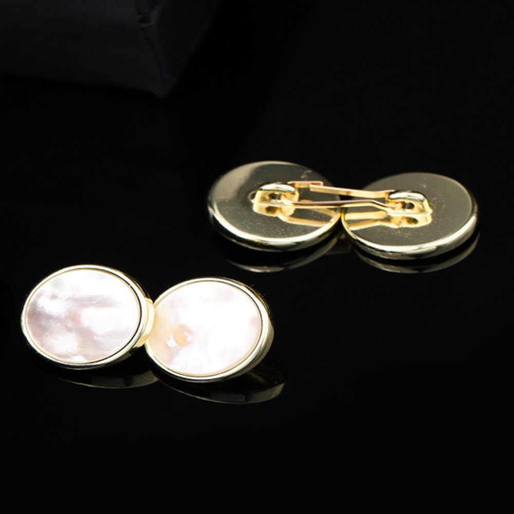 Boutons de manchette en coquil - High End Men'S Formal Wear avis et prix